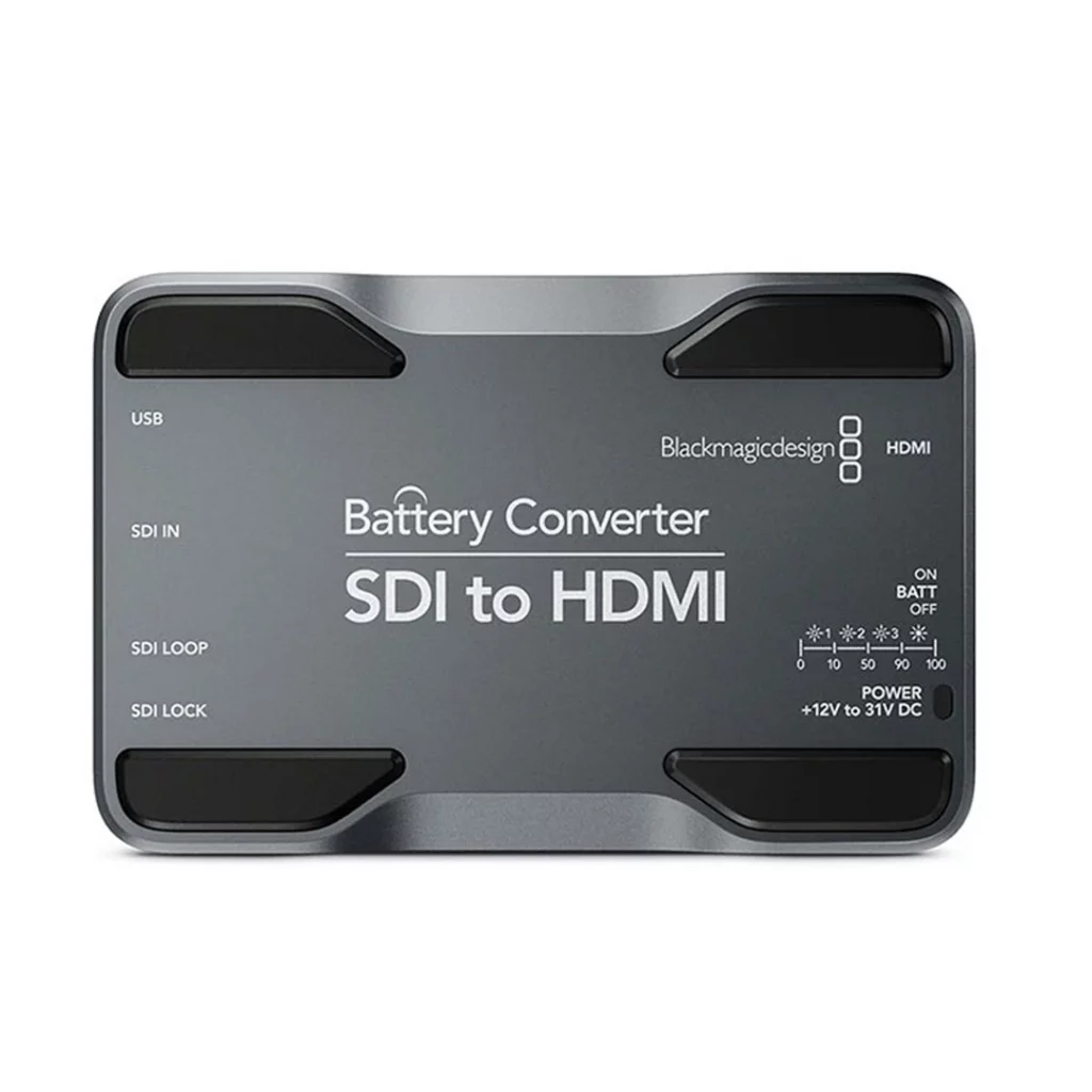 SDI to HDMI Battery converter